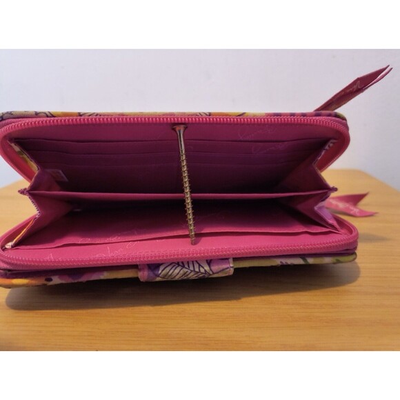 Vera Bradley (1) Purse (2) Wallets (1) CD Carrier (1) Makeup Bag Lot of 5 - Picture 11 of 16